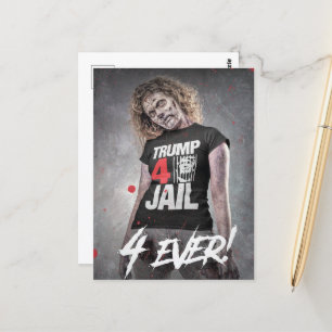 Trump 4 Jail Briefkaart