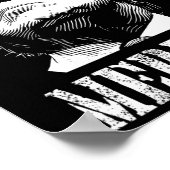 Trump 4 juli Amerikaanse vlag Mannen grappig Poster (Hoek)