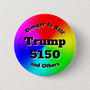 Trump 5150 ronde button 5,7 cm