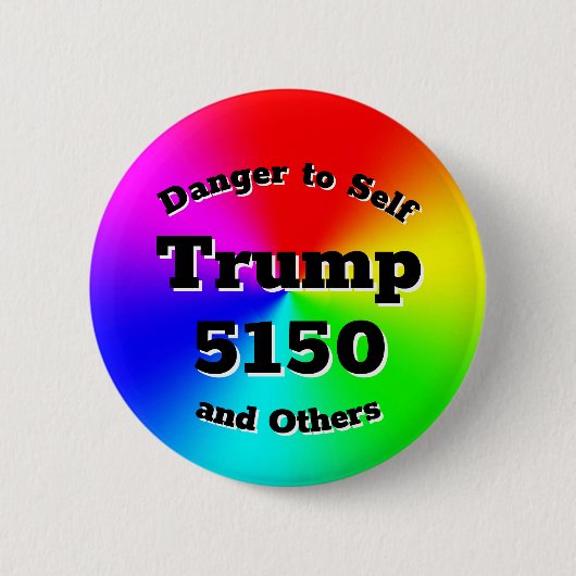 Trump 5150 ronde button 5,7 cm (Voorkant)
