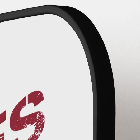 Trump 9 leeft in Baby Pickleball Paddle (Links Detail)