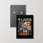 Trump 9 Levens Baby Button (Voorkant / Achterkant)