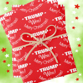 TRUMP A GAGNÉ ! Joyeux Noël ensemble de papier d'e