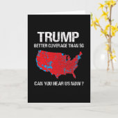 Trump a une meilleure couverture que la carte élec (Fleur jaune)