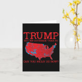 Trump a une meilleure couverture que la carte élec (Fleur jaune)