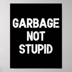 Trump Afval 2024 Grappig 45 47 Trump Aanhanger Ver Poster