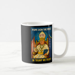 Trump als paus van de Vaticaanse Kerk - Pope Trump Koffiemok