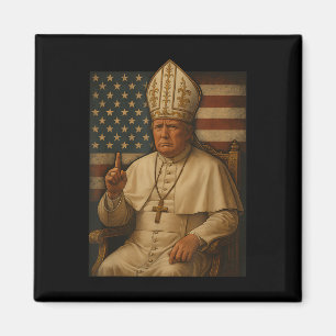 Trump als Vaticaanse Kerk Paus Republikeins Maak V Magneet