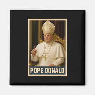 Trump als Vaticaanse Kerk Paus Trump Grappig Vatic Magneet