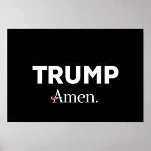 Trump Amen Poster