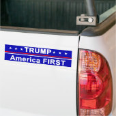 Trump America First Bumpersticker (Op Truck)