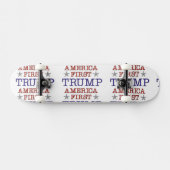 Trump America First Skateboard (Horizontaal)