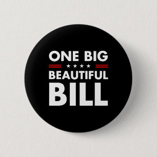 Trump Amerika Een Grote Mooie Rekening Trump Grote Ronde Button 5,7 Cm
