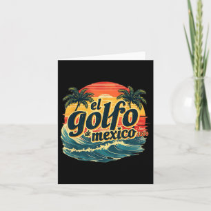 Trump Amerika Golf Mexico El Golfo de Mexico Golf Kaart
