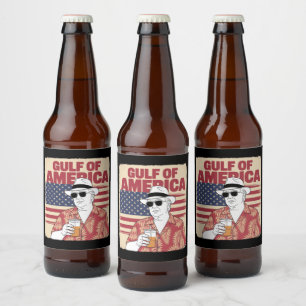 Trump Amerika Golf Mexico President Trump  Bier Etiket