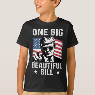 Trump Amerika Groot Bill Eén Grote Mooie Bill Pol T-shirt