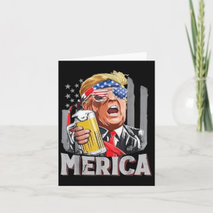 Trump Amerika maakt op 4 juli weer Mannen-drank Kaart