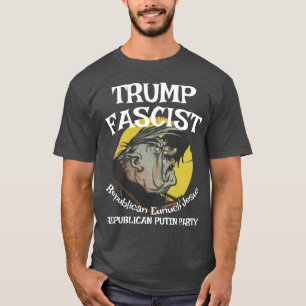 Trump Amerikaanse FW FV HG Fascistische Republikei T-shirt