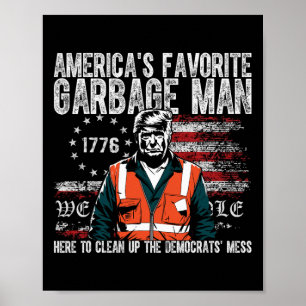 Trump Amerika's favoriete vuilnis Man Trump in Tra Poster