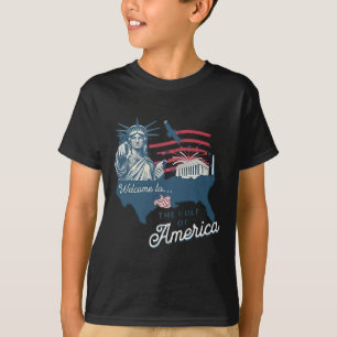 Trump Amerika's Golf Mexico Grappige Trump Amerika T-shirt