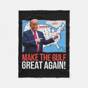 Trump Amerika's Golf Mexico President Trump Golf A Fleece Deken