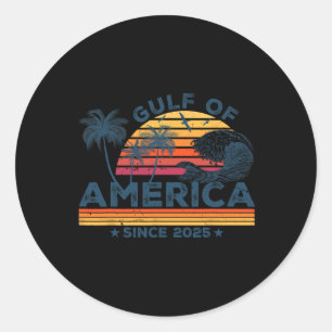 Trump Amerika's Golf Mexico President Trump Ronde Sticker