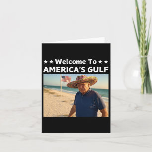 Trump Amerika's Golf Mexico President Trump Somber Kaart