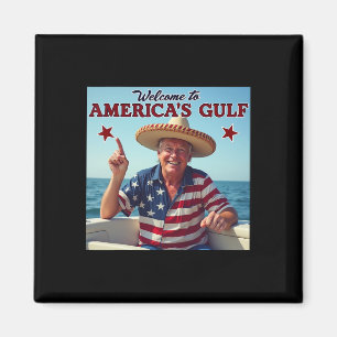 Trump Amerika's Golf Mexico President Trump Somber Magneet