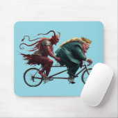 Trump and Devil Mousepad Muismat (Met muis)