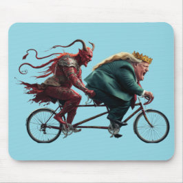 Trump and Devil Mousepad Muismat