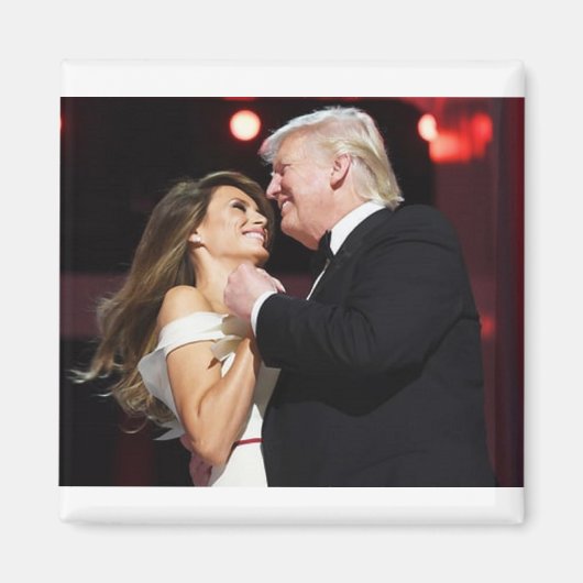 Trump-and-Melania Magneet (Voorkant)