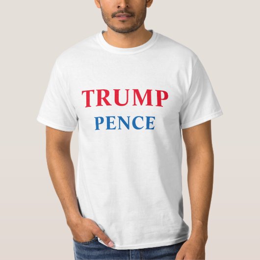Trump and Pence T-shirt (Voorkant)