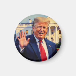 Trump and the White House: A Legacy in Bold Stroke Magneet