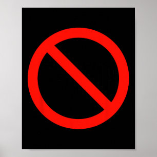 Trump - Anti Trump Poster