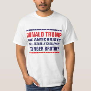 Trump: Antichrist's Intellectueel Uitgedaagd Bro T-shirt