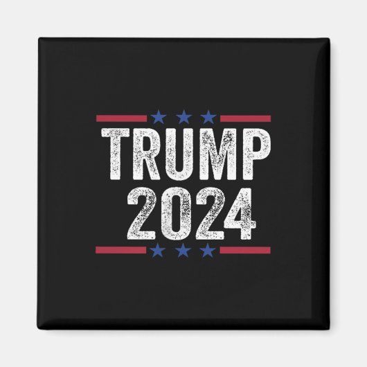 Trump arresteert deze 2 kant magneet (Voorkant)