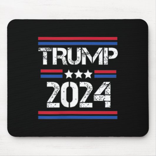 Trump arresteert deze 2 kant muismat (Voorkant)