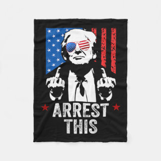 Trump arresteert dit ( op terug ) fleece deken