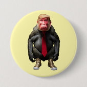 Trump Baboon Button (Voorkant)