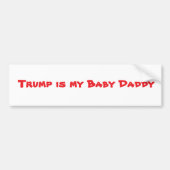 Trump baby daddy sticker (Voorkant)
