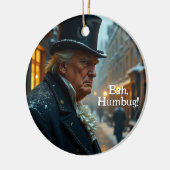 Trump Bah Humbug Keramisch Ornament (Links)