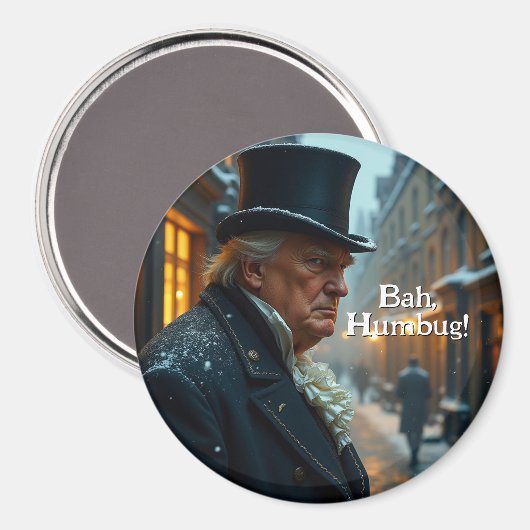 Trump Bah Humbug Magneet (Voorkant / Achterkant)