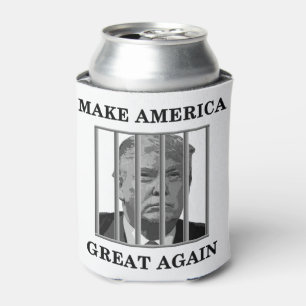 Trump Behind Bars Blikjeskoeler