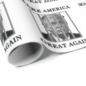 Trump Behind Bars Cadeaupapier (Rol Hoek)