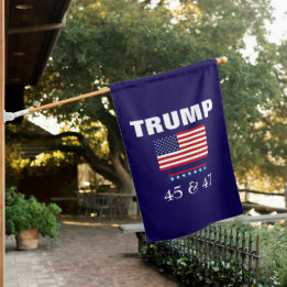 TRUMP BESTE PRESIDENT OOIT 45 & 47 YARD FLAG HUISVLAG