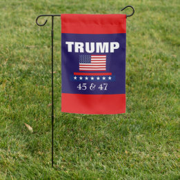 TRUMP BESTE PRESIDENT OOIT 45 & 47 YARD FLAG TUINVLAG