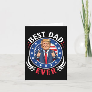 Trump beste vader ooit gelukkige vader dag papa hu kaart