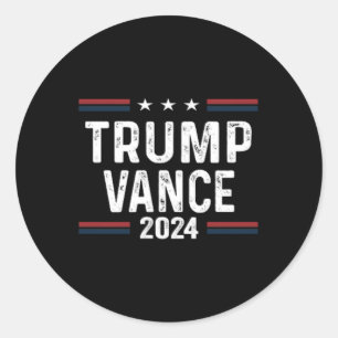 Trump betere dekking dan 5G kunt u ons nu horen Ronde Sticker