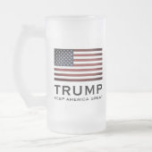 Trump bierstein glas - Keep America Great Matglas Bierpul (Links)