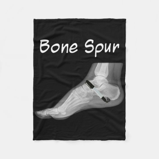 Trump Bone Spur Ink Pen Funny Anti Trump  Fleece Deken (Voorkant)